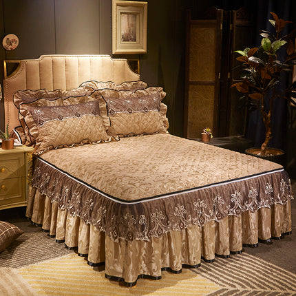 Afneembare Rompstyl-nie-gly-bed-oortrekker Stofdig