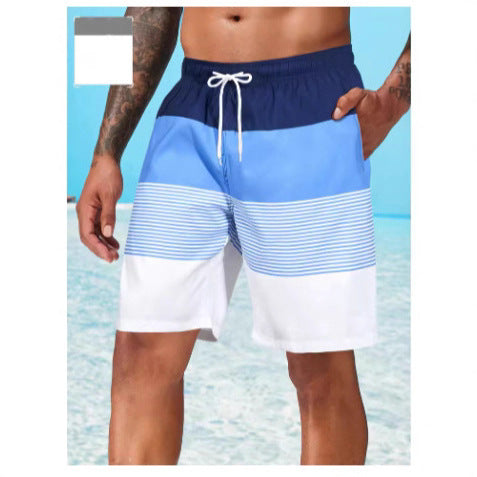 Fashion Personality Wide Beach Shorts Men