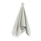 Wave pattern grey / 34x76cm