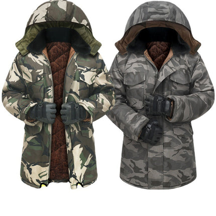 Winter Padded Coat Thickened Army Cotton