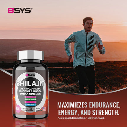 BSYS 8IN1 SHILAJIT GOMMETJIES 60'S