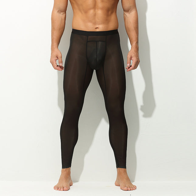 Men's Leggings One-piece Tight Ultra-thin Stretch