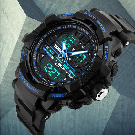 Multifunctional Outdoor Sports Waterproof Electronic Watch