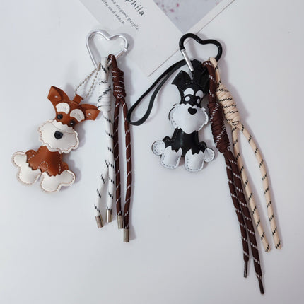 New Woven Rope Bag Pendant Dog Keychain