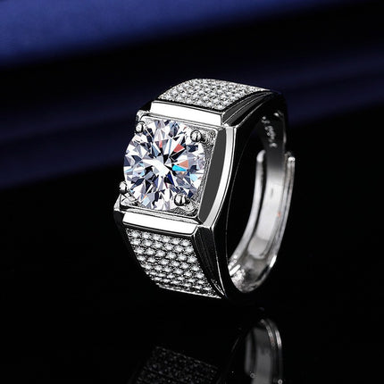 Women's 1ct Simulated Moissanite Ring Six-Prong Classic Wedding Ring