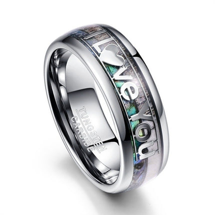 Mans- en Dames Modieuse Minimalistiese Ring