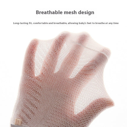 Short Summer Thin Breathable Mesh Baby Socks