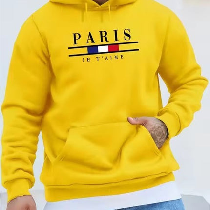 Autumn And Winter Printing Long Sleeve Loose-fitting Hoodie