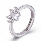Wit Diamant Witgoud Kleur / Verstelbare Opening