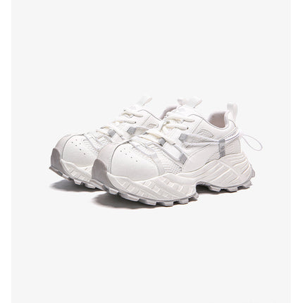 Breathable Mesh Foam Bottom Platform Dad Shoes