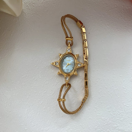 Octagonal Star Retro Art Watch