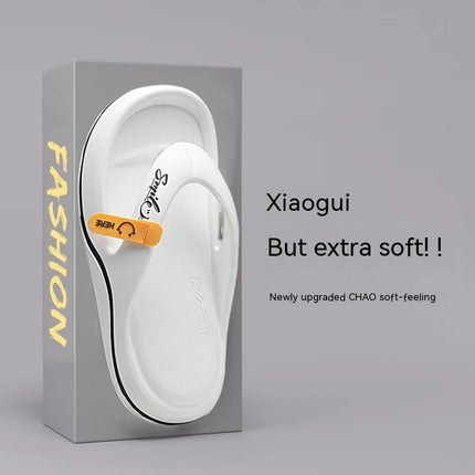 Casual Flip Flops Men's Outer Wear Plus Size All-matching Beach Shoes Men's Slippers