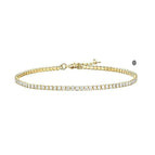 5 Goud Strass-ketting