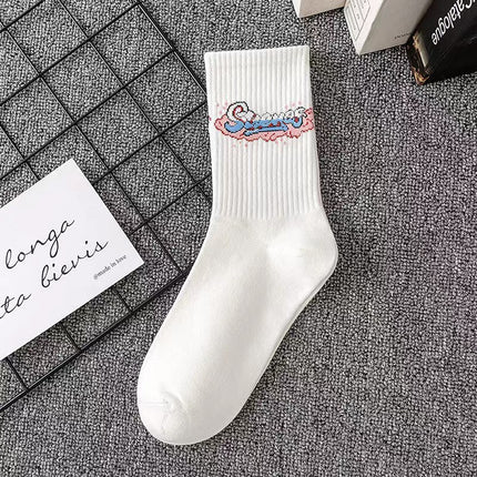 Cotton Fall Winter Men Basketball Long Socks