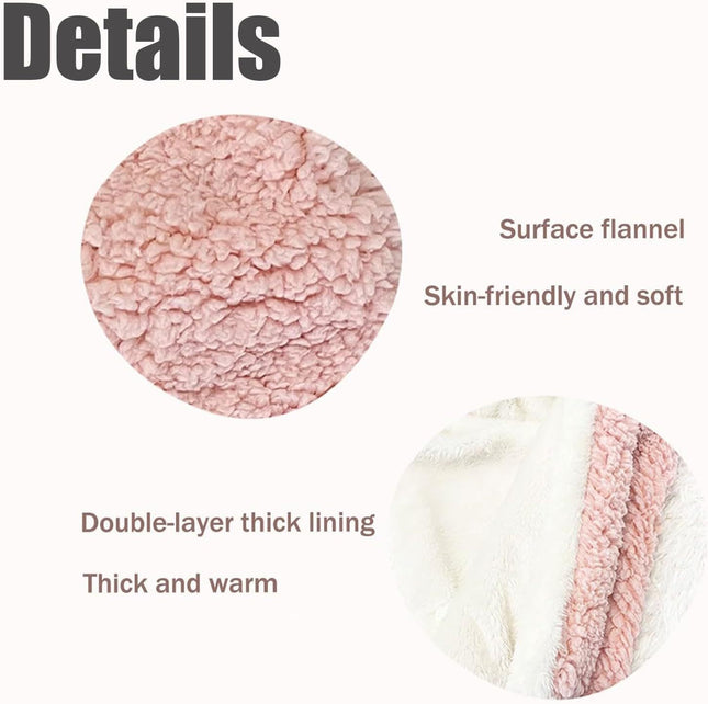 Teddy Bear Pet Cape Blanket With Hood, Polar Fleece Dog Cape Blanket Costume, Winter Snuggie For Dogs Cats