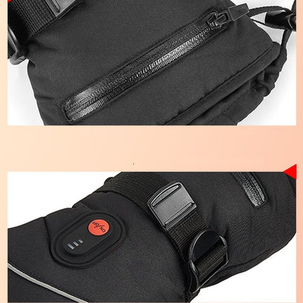 Winter Heating Gloves Can Be Charged On Touch Screen