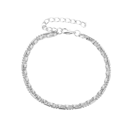 Summer Simplicity Multi-layer Chain Anklet