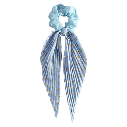 Oulike Sy Poniestert Haarrek Haarrekkie Haarbykomstighede Blomme Haarband Retro Elastiese Gedrukte Haarrek Vroue Dogter
