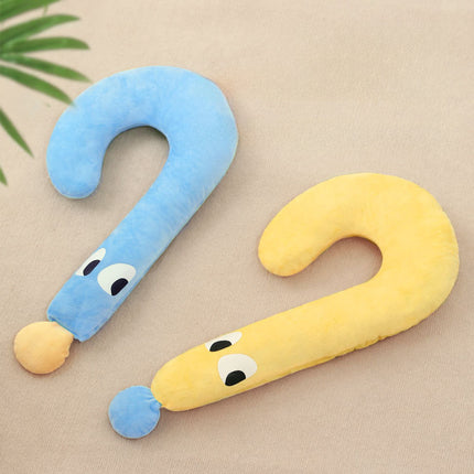 Pillow With Question Mark For Dogs And Cats, Universal Cushion For The Neck, For Sleeping, For All Four Seasons