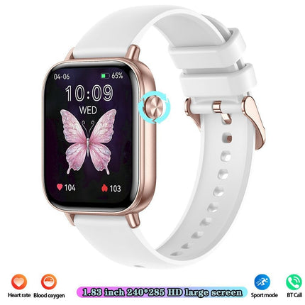 Slimhorlosie Mobiele Stappenteller Hartslagmonitering Bluetooth-oproepe 169 Raakskerm Slimarmband