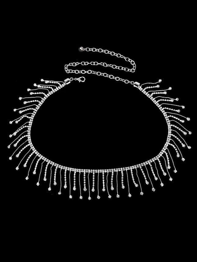 Women's Accessories Metal Fringe Waist Chain Fashion Versatile Waist Cinching