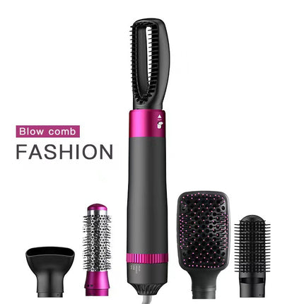 Professionele 5-in-1 Haardroër Borsel Droër En Reguitmaak Borsel Elektriese Haarstileermiddel Outomatiese Haarkruller Skoonheidsvoorrade Gadgets