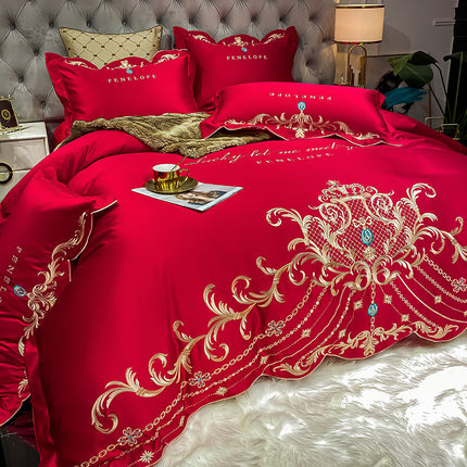 Yssy Quiltstelle Lakens Beddegoed Vierstukstel