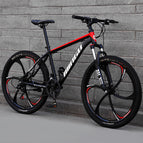 Six cuts black red / 21speed