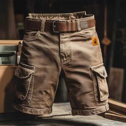 European And American Digital Printing Stylish Shorts Without Belt