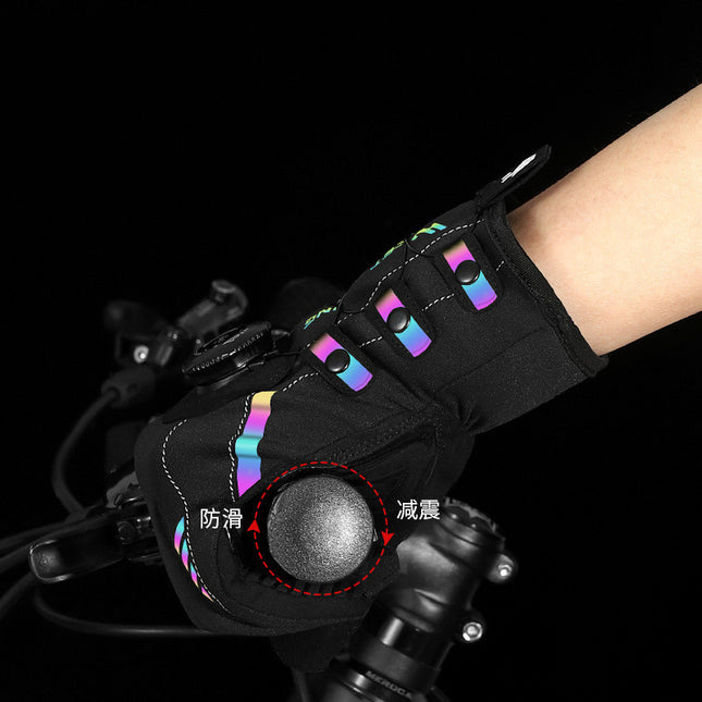 Breathable Spring And Summer All-finger Anti-slip Wear-resistant Gloves