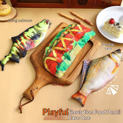 Creative And Quirky Fish Shaped Pencil Case