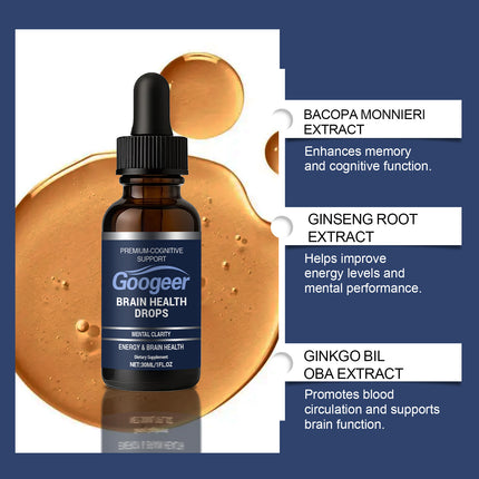 Googeer Brain Health Drops Body Treatment