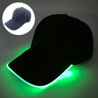 Solid Color Black Green Light / Free Size