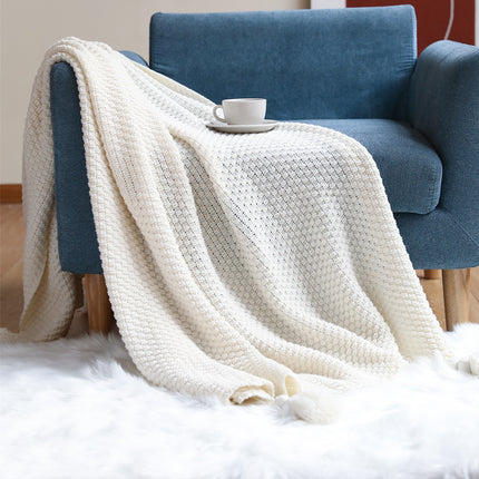Sofa Gebreide Kantoor Lugversorging Middagete Klein Kombers