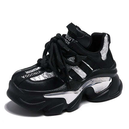 Allespassende Platform Hoogte Verhogende Skoene Informele Sneaker Vroue
