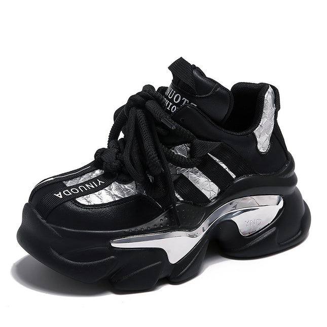 Allespassende Platform Hoogte Verhogende Skoene Informele Sneaker Vroue