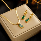 Necklace And Earrings Suite