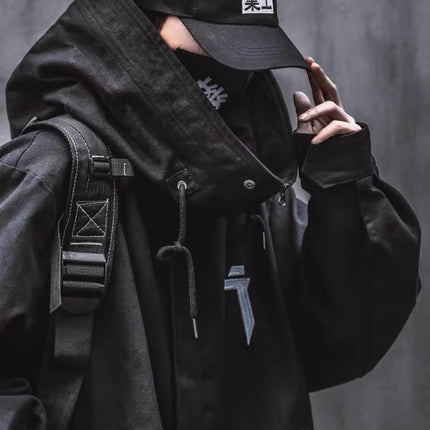 High Collar Japanese Jacket Tactics