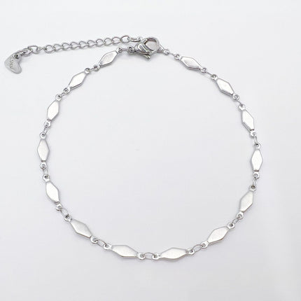 European And American Style Fashion Special-interest Stainless Steel Anklets Love Anklet Multi-style Ins