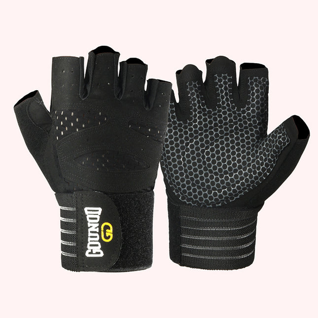 Fitness Gloves Lengthened Exercise Breathable And Wearable