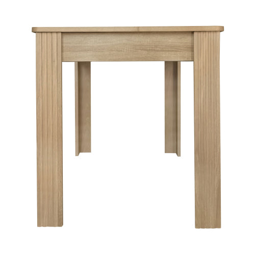4-sitplek Eetkamertafel, MDF Hout Reghoek Moderne Kombuis Eet,Kamer Meubel Eenheid, Klein Kombuistafel, Koffietafel, Klein Tafel Vir Huis