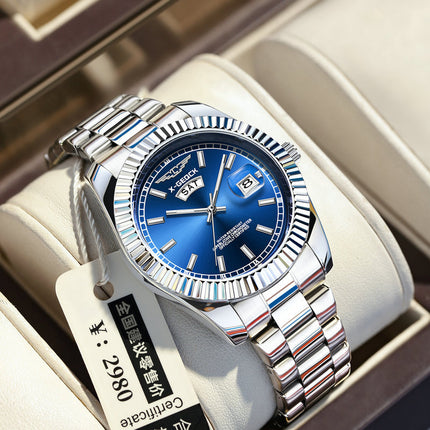 Ultra-thin Men's Watch Waterproof Luminous Quartz Watch