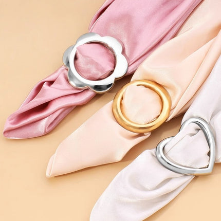 Fashion Simple Multifunctional Scarf Buckle Brooch