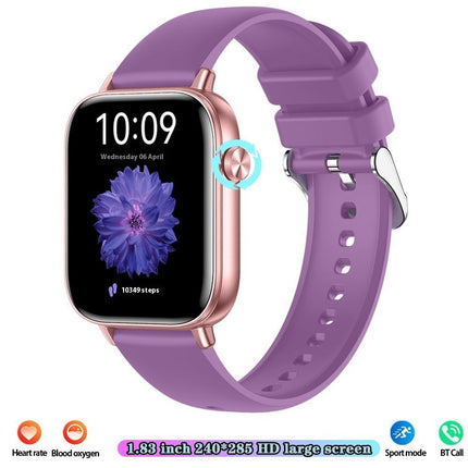 Slimhorlosie Mobiele Stappenteller Hartslagmonitering Bluetooth-oproepe 169 Raakskerm Slimarmband