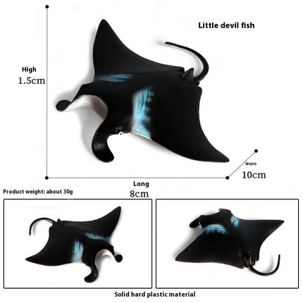 Simulation Marine Animal Model Children's Cognitive Toy