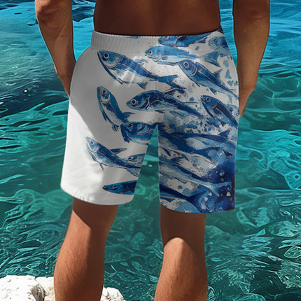 Fashion Personalized Printing Men's Beach Shorts