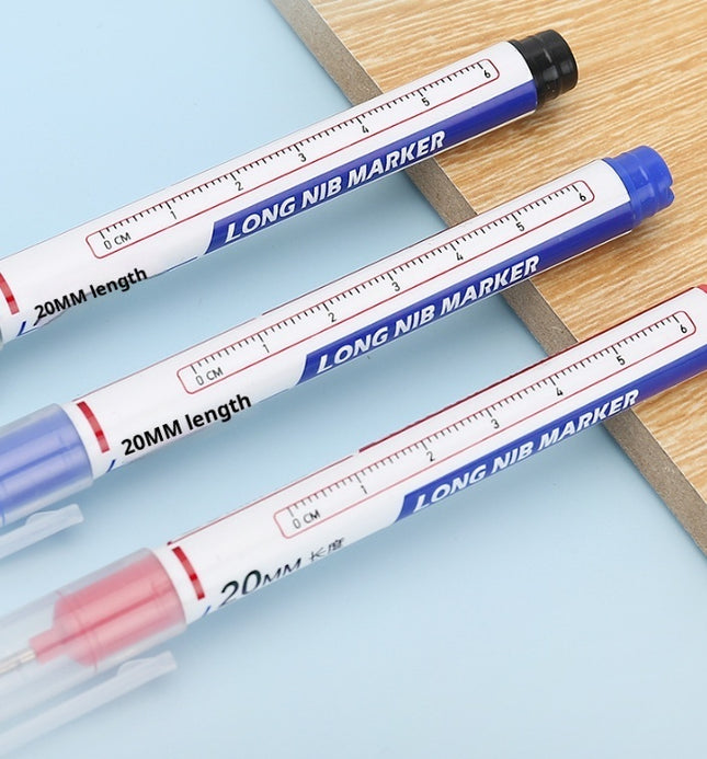 Multi-Color Deep Hole Long Head Marking Pen