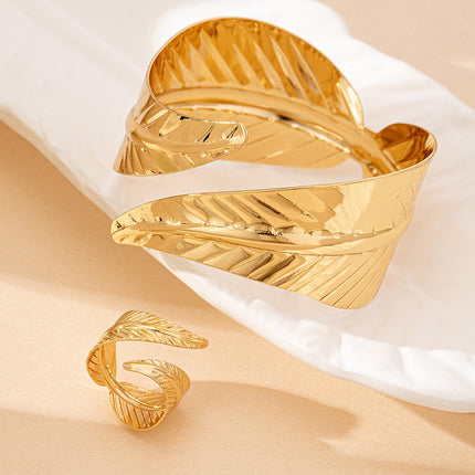 Vroue se Legering Persoonlikheid Geometrie Oop Armband