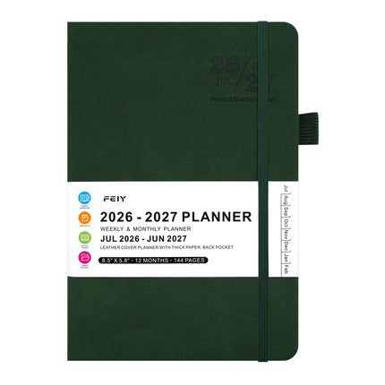 2026-2027 English Weekly Planner Notebook