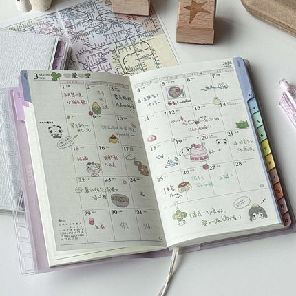 Rainbow Index Leerbeplanner Dagboek
